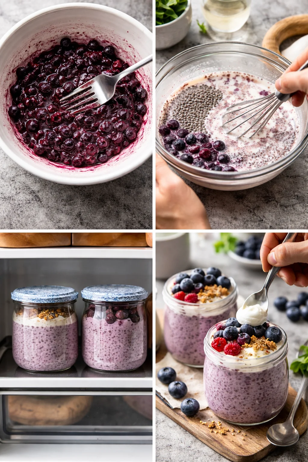 Delicious Blueberry Chia Pudding (Easy & Healthy Recipe)