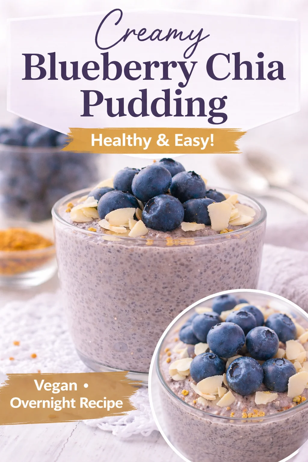 Blueberry Chia Pudding (Easy & Healthy)
