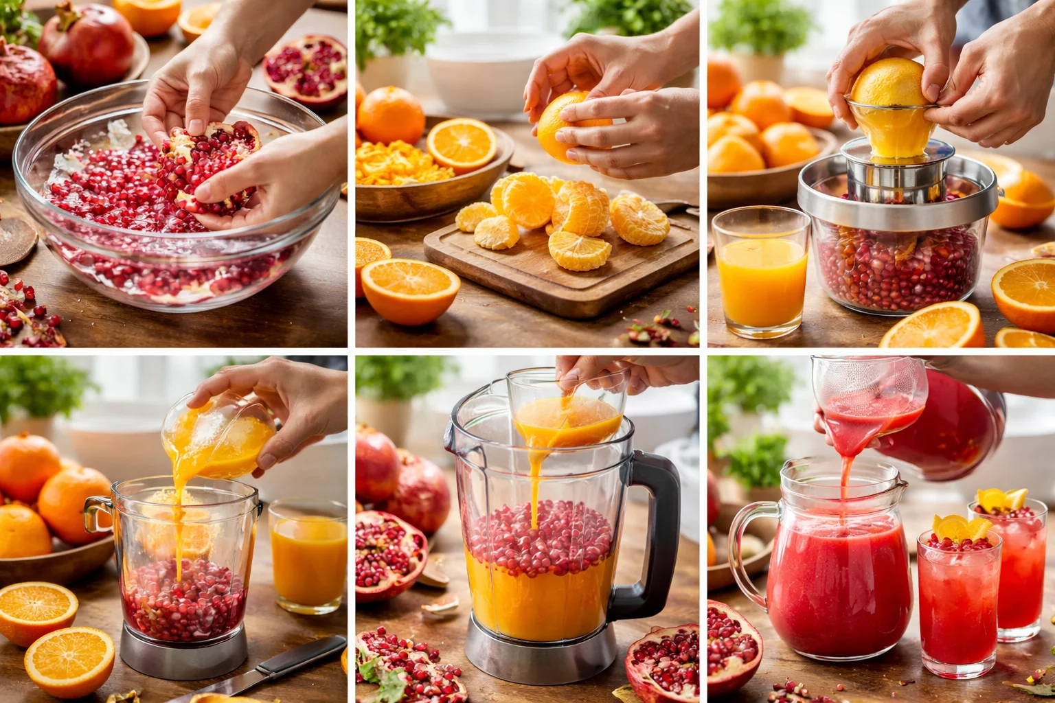 Delicious Pomegranate Orange Juice Recipe for Bright Mornings