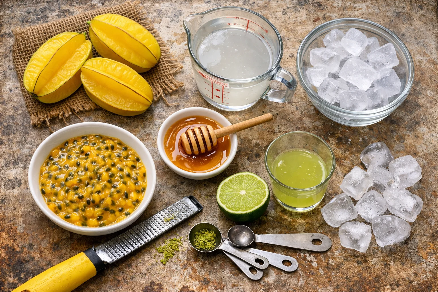 Star Fruit Passion Fruit Juice Recipe