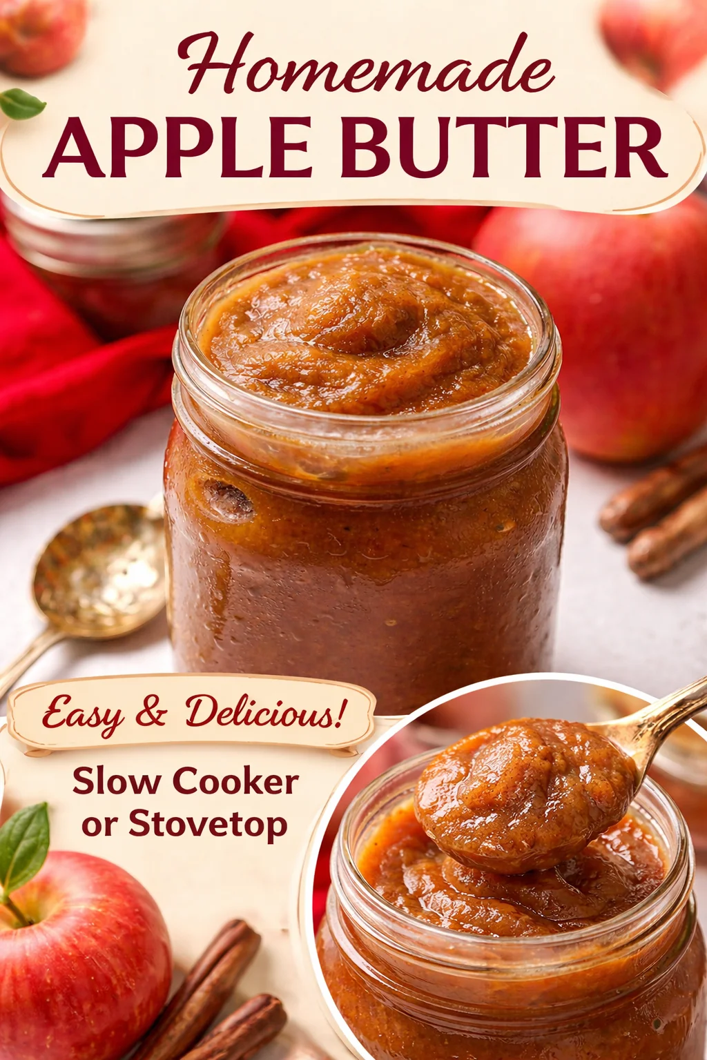 Sugar Free Crockpot Apple Butter