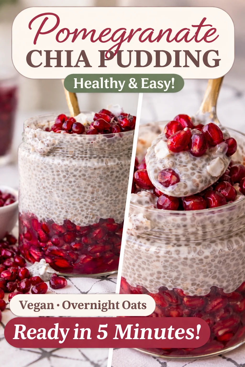 Pomegranate Chia Pudding