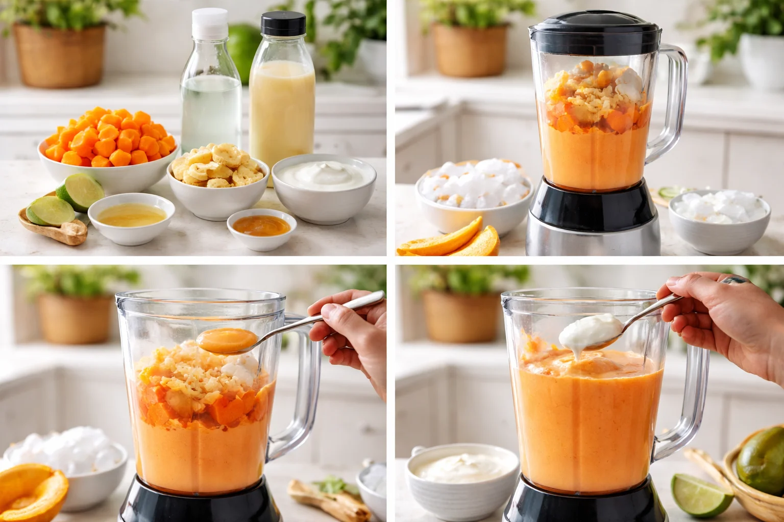Papaya Ginger Smoothie Recipe