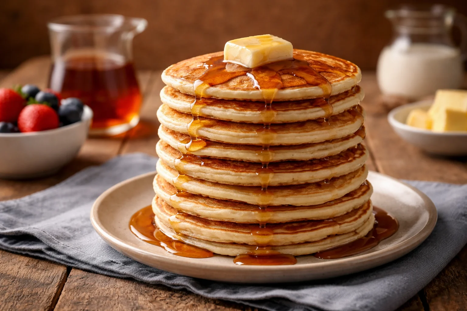 Sourdough Funfetti Pancakes