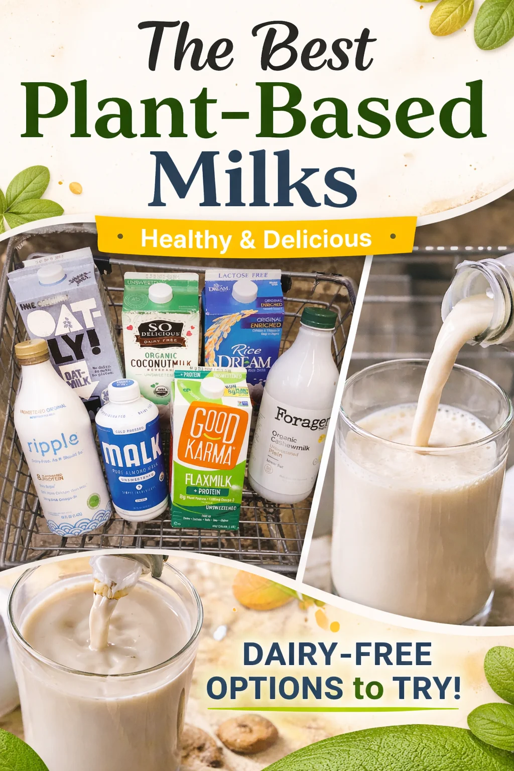 plant based milk nutrition comparison