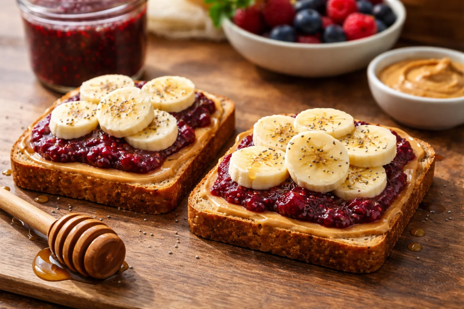 Easy No-Cook Triple Berry Chia Jam You’ll Love!