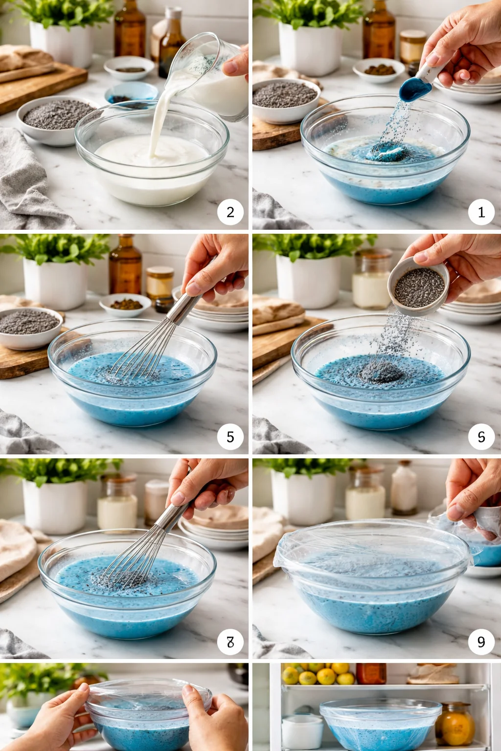 Healthy & Delicious Blue Chia Pudding for All Taste Buds!
