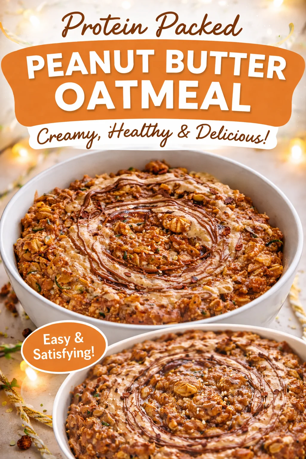 Dark Chocolate Zucchini Oatmeal (Stovetop)