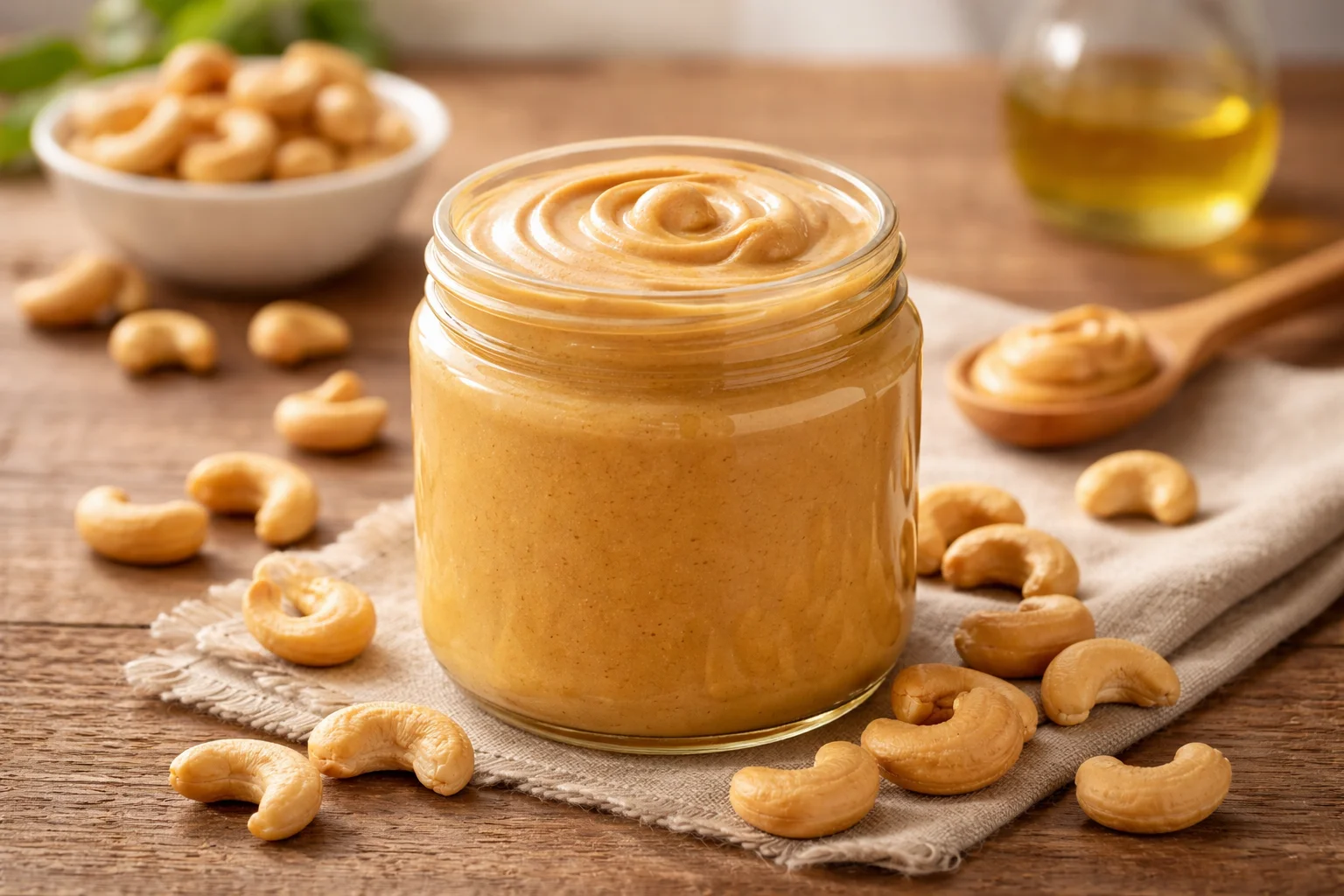 Creamy Cashew Butter in a Blender