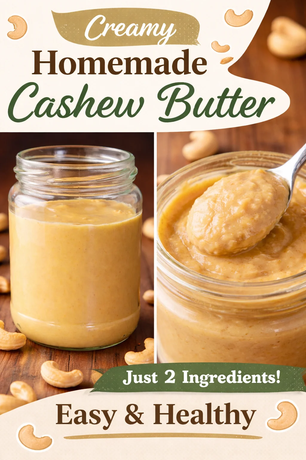 Creamy Cashew Butter in a Blender