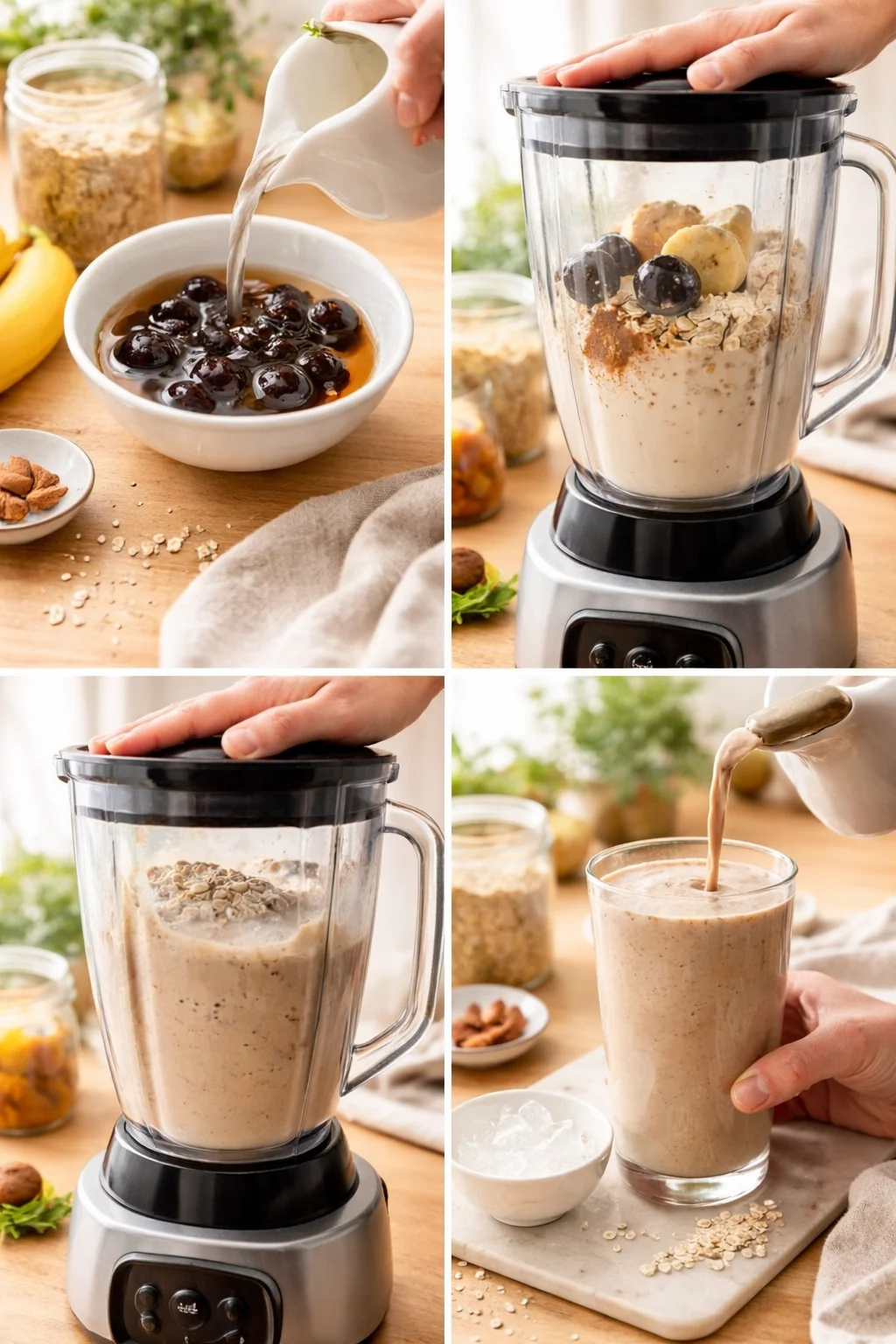 Nourishing Prune Oat Milk Smoothie for a Bright Start