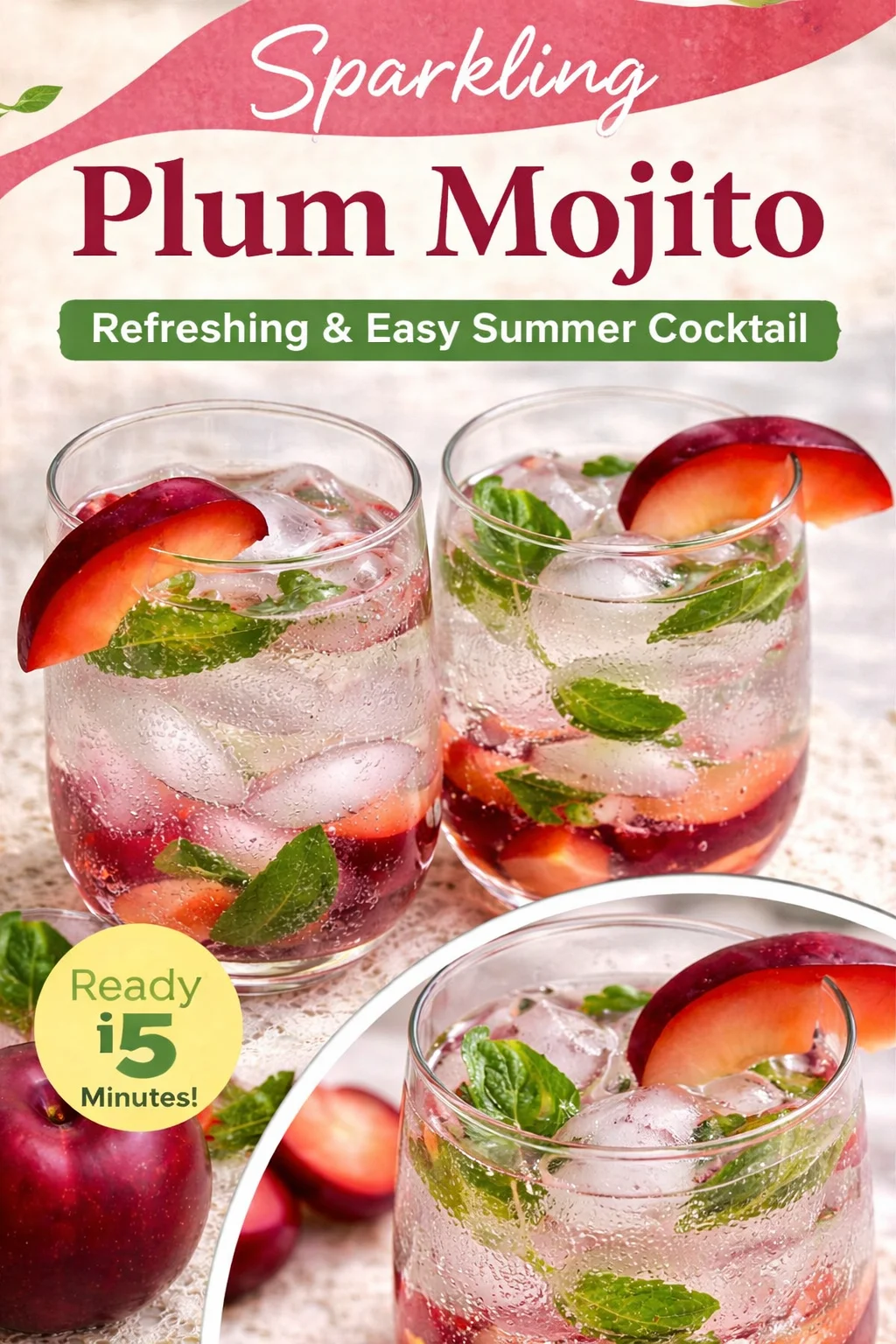 Plum Ginger Lime Juice Magic: A Refreshing Twist!