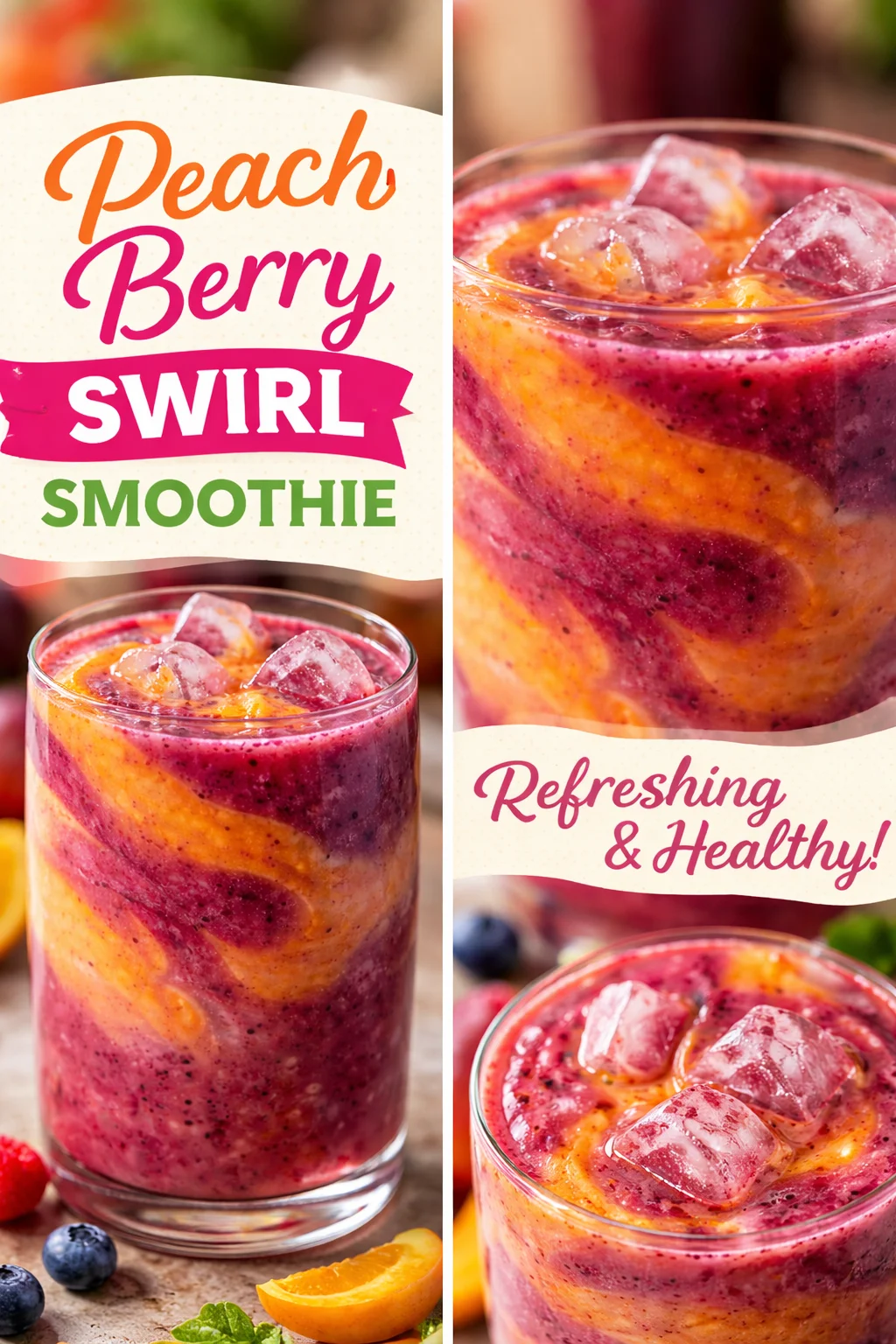 Plum Orange Ginger Smoothie Recipe to Brighten Your Day