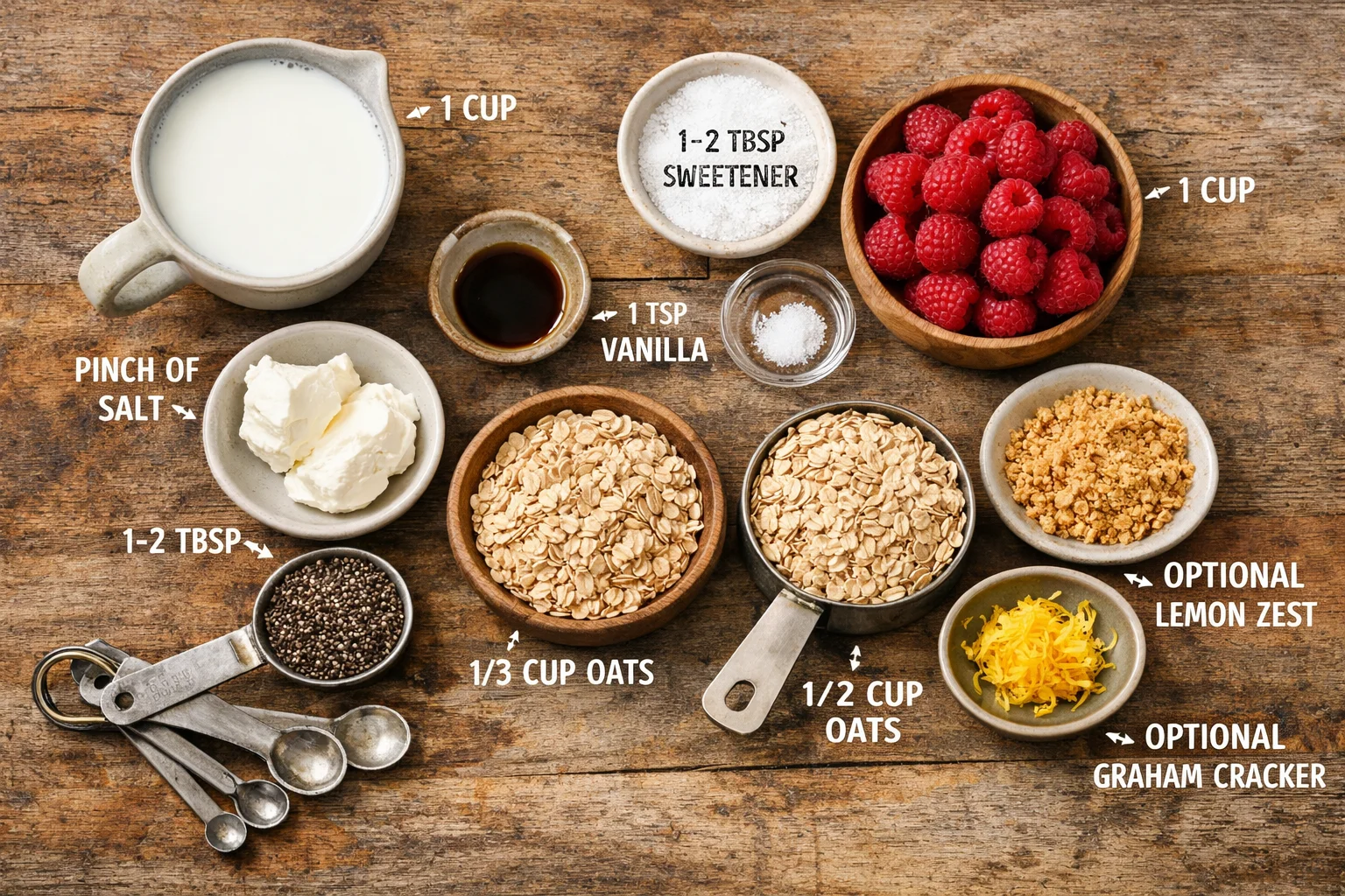 Raspberry Cheesecake Blended Oats for a Wholesome Breakfast Boost