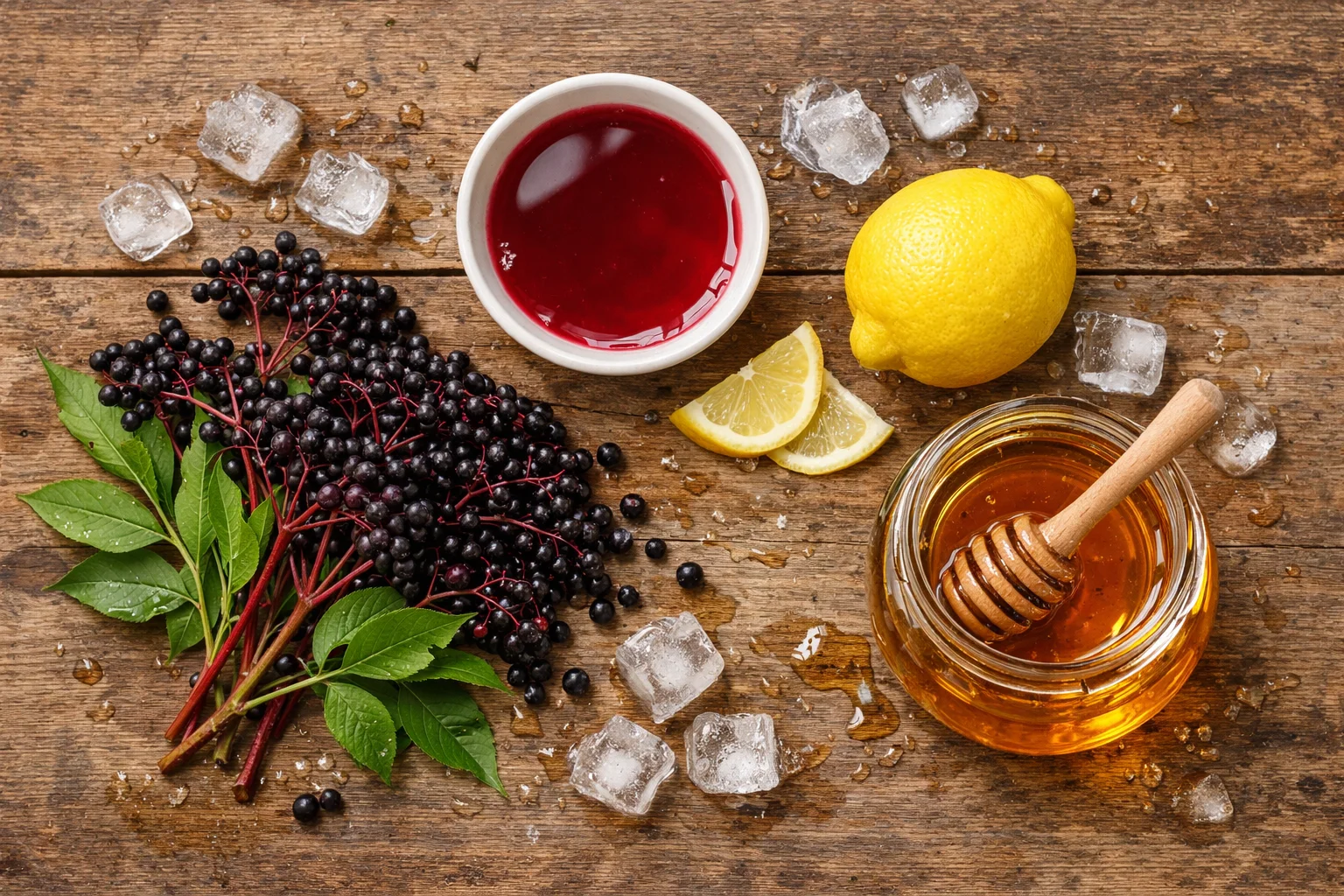 Elderberry Cranberry Juice Recipe