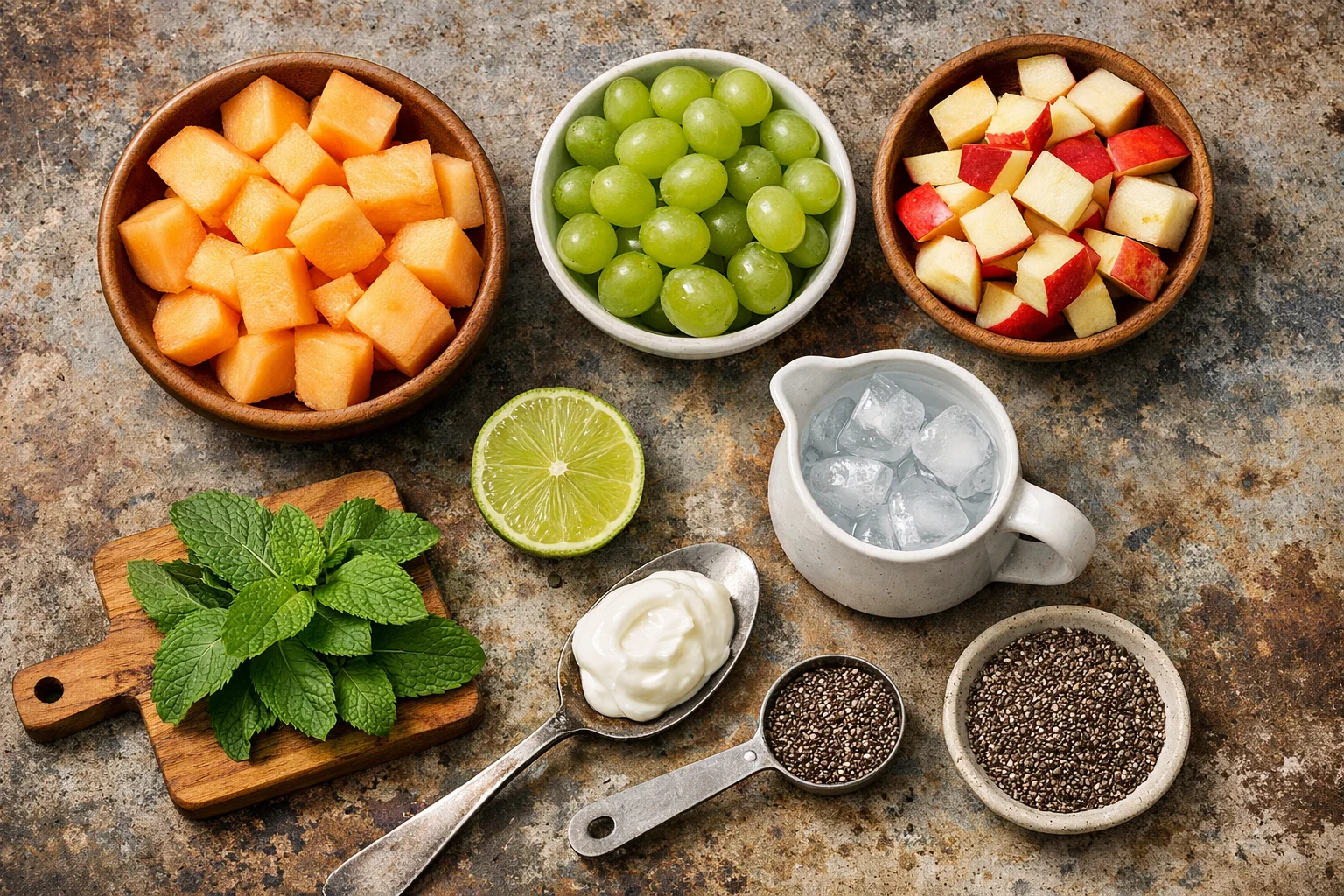 Refreshing Grape Apple Melon Smoothie Recipe for Your Summer Sip