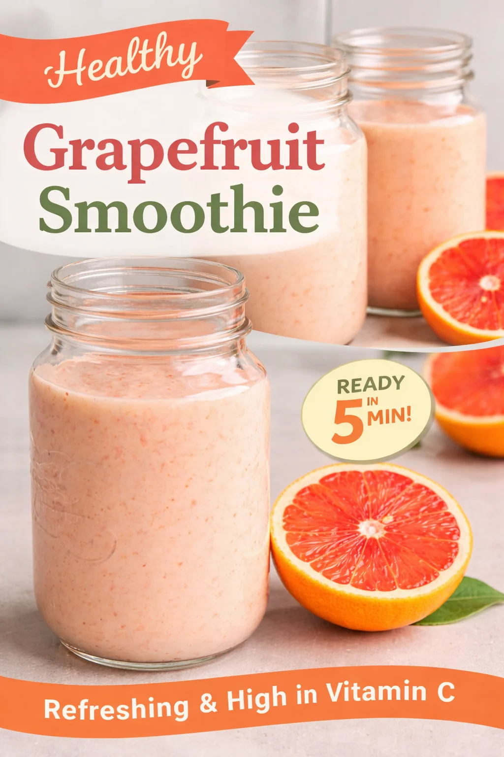 Grapefruit Banana Smoothie