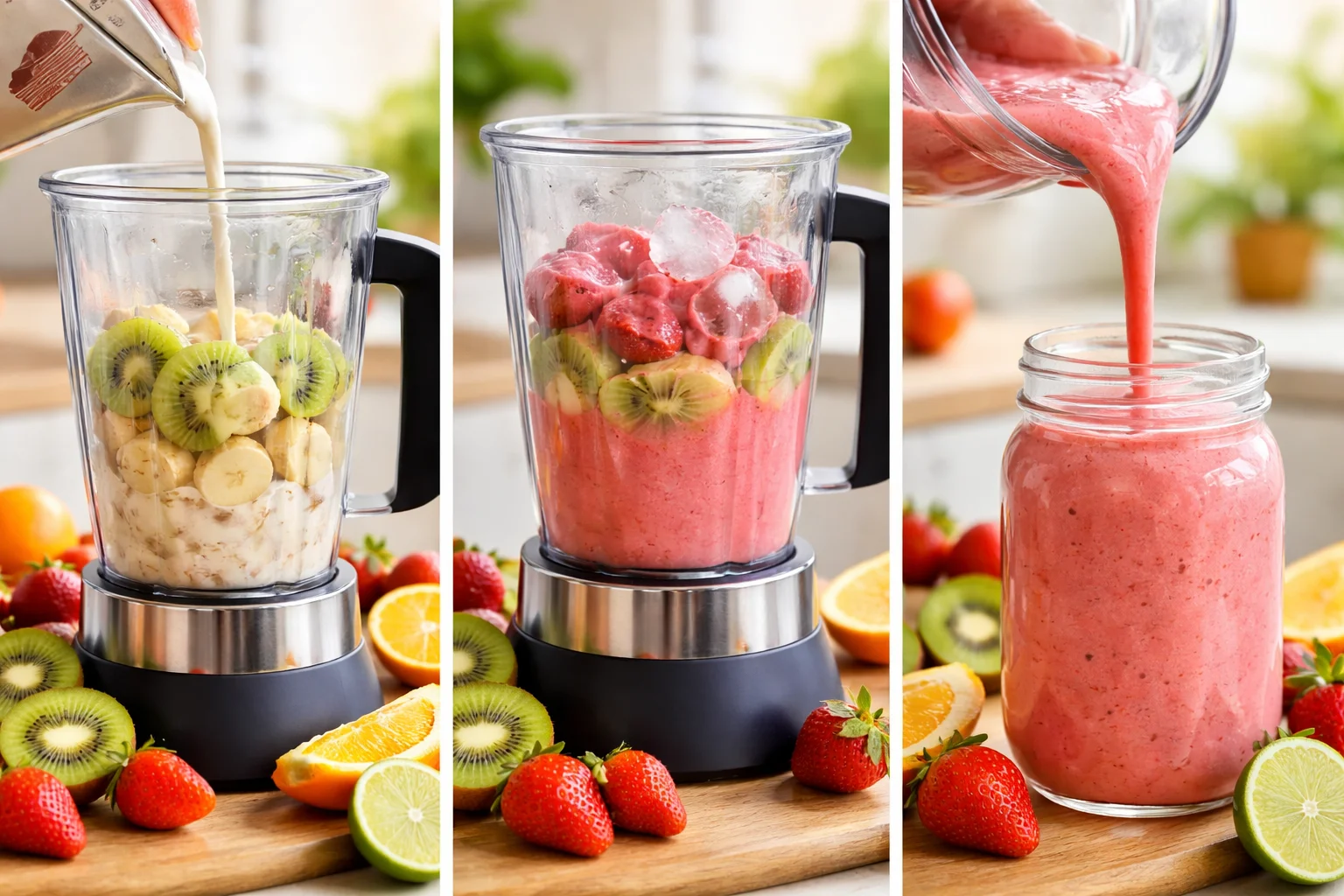 Refreshing Kiwi Strawberry Citrus Smoothie Recipe to Boost Your Day