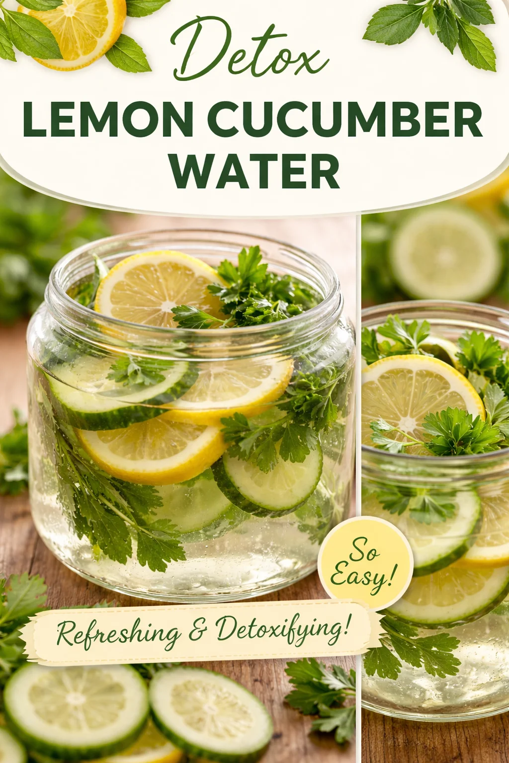 Refreshing Parsley Cucumber Lemon Juice Recipe for a Zesty Kick