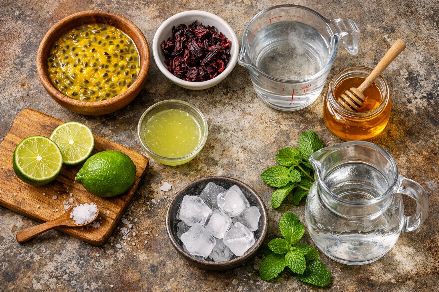 Refreshing Passion Fruit Hibiscus Juice Recipe for Sunny Days