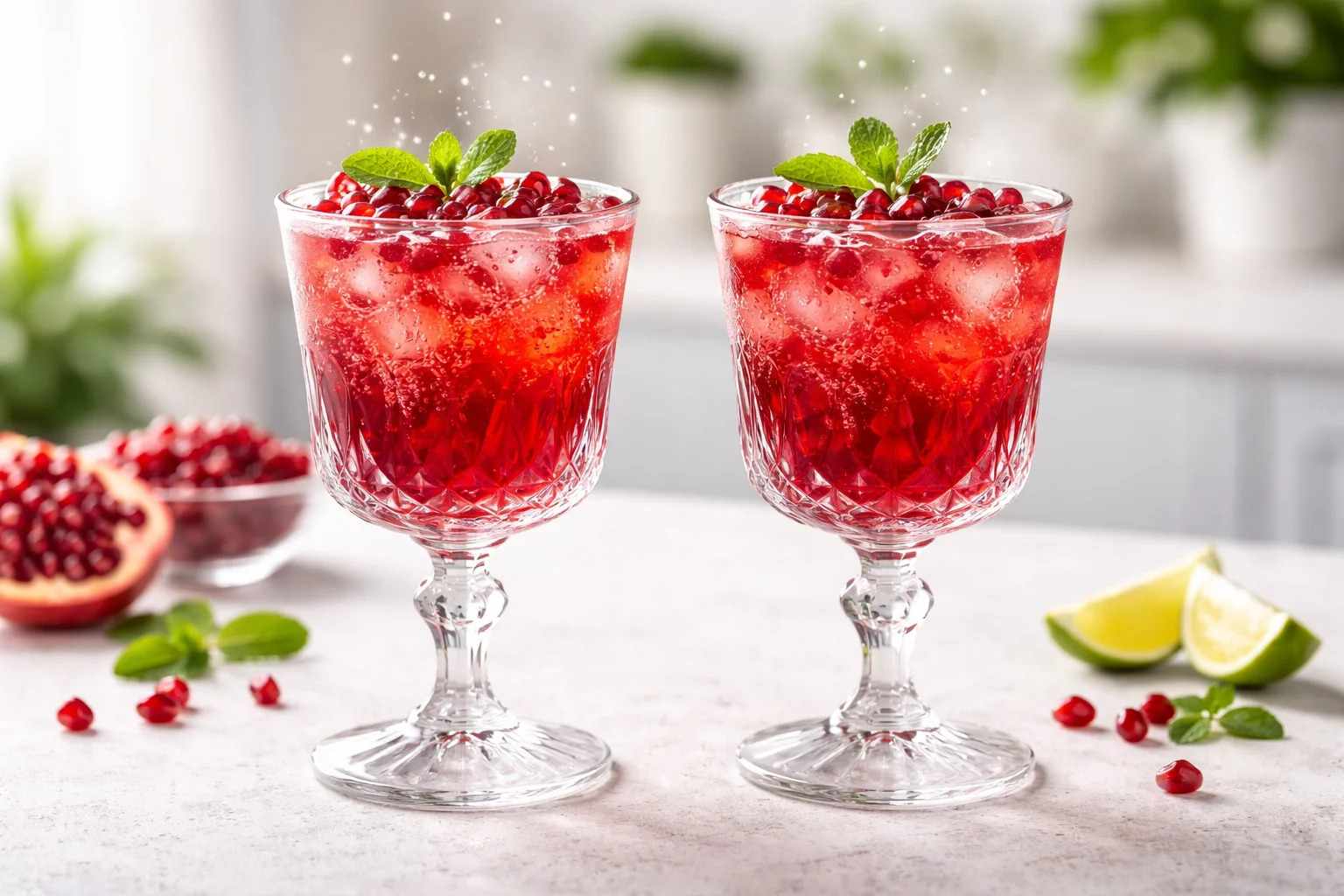 Pomegranate Orange Citrus Juice Recipe