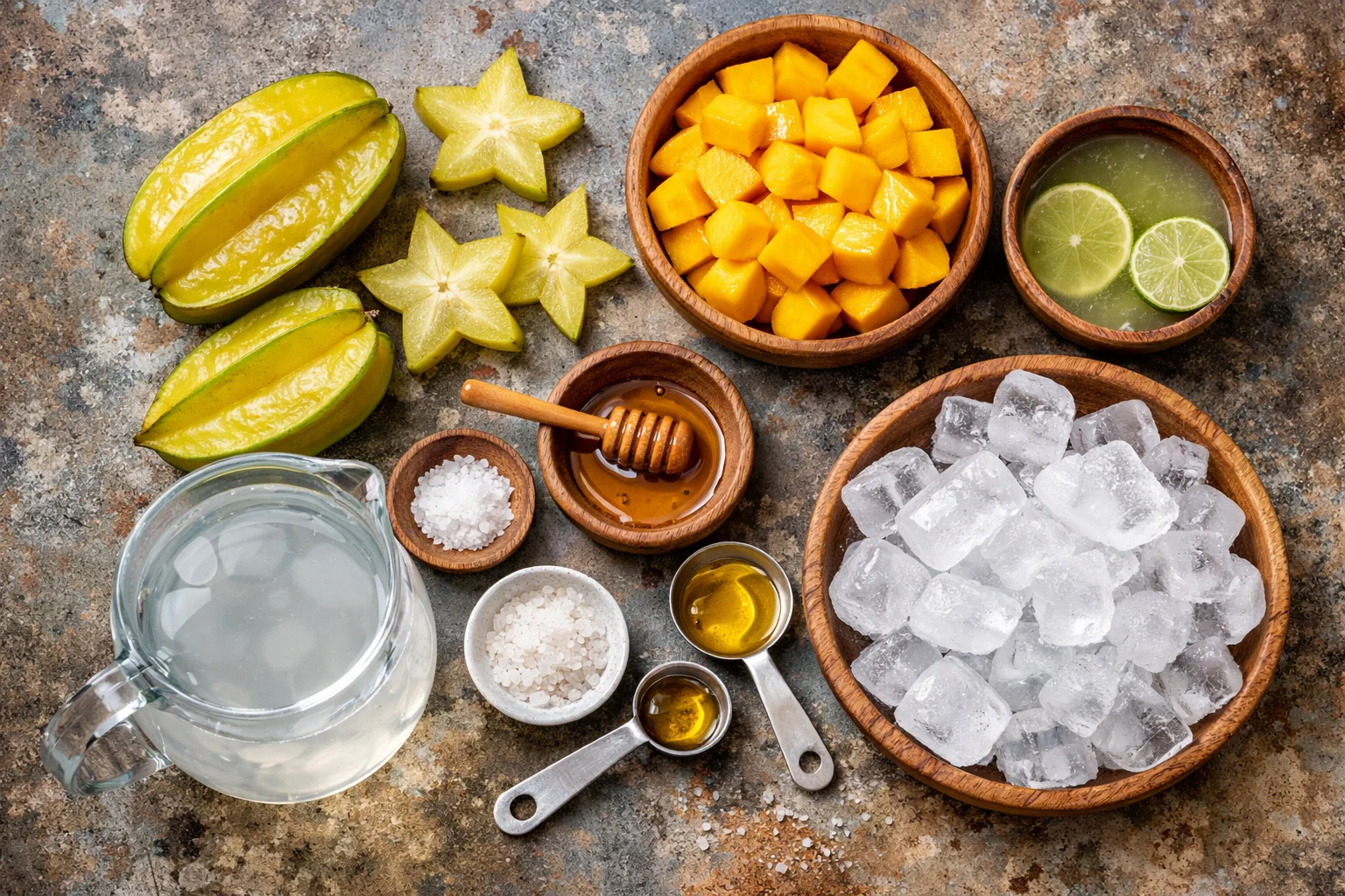 Refreshing Star Fruit Mango Lime Juice Recipe to Beat the Heat