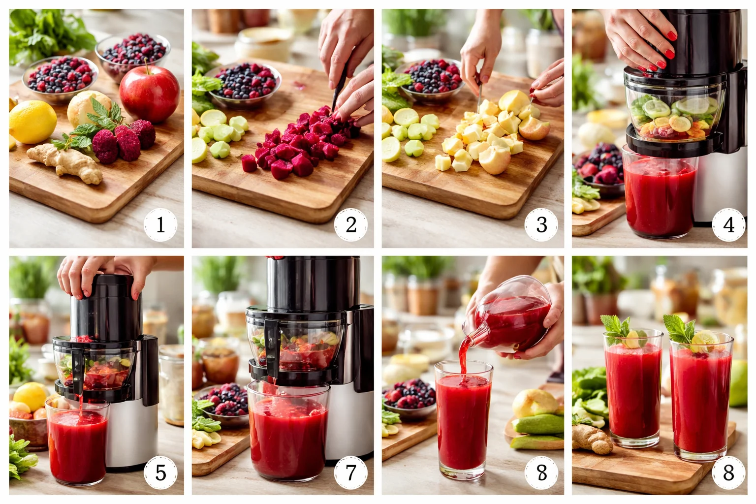 Purple Beet Berry Juice Recipe