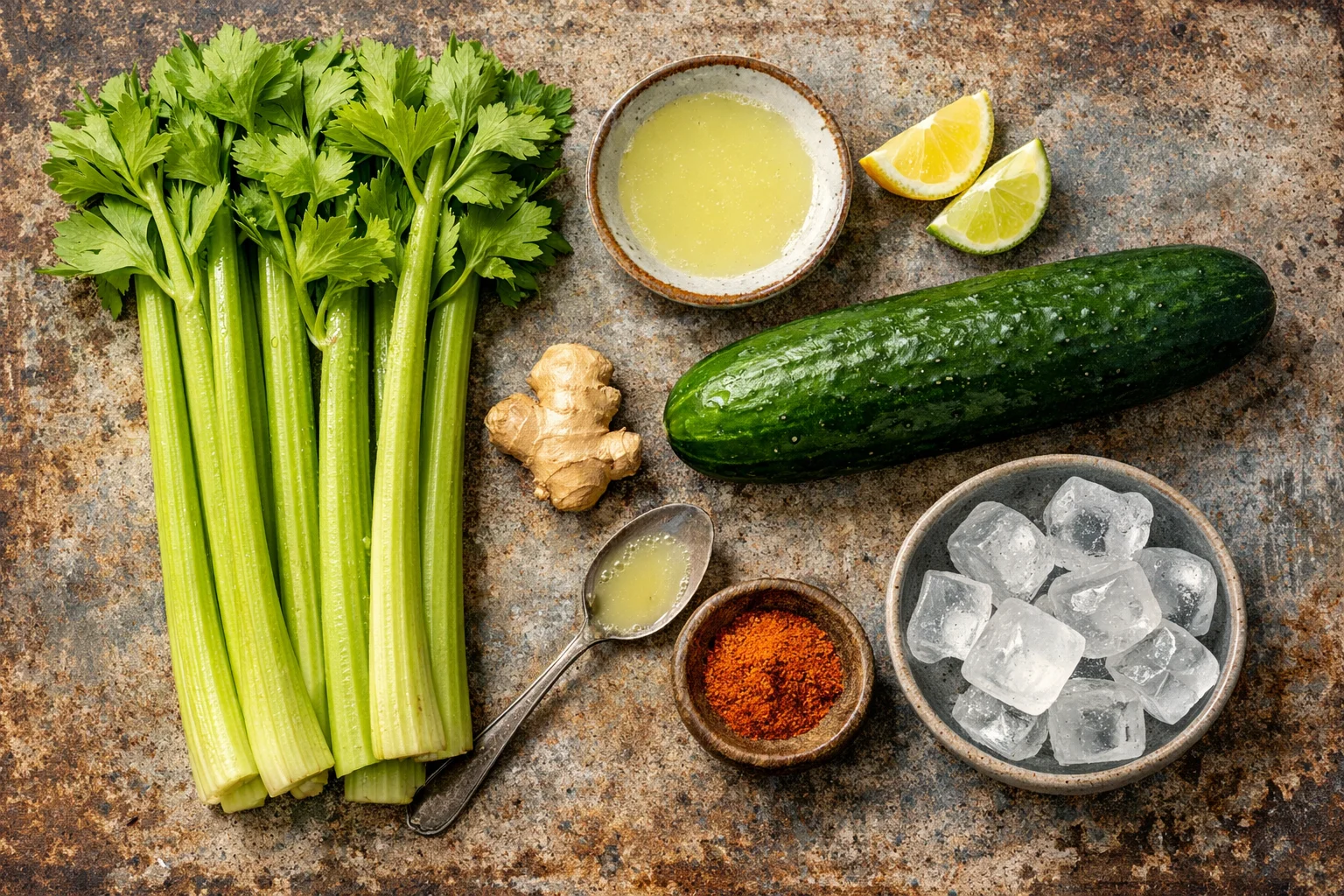Revitalize Your Day with Celery Cucumber Cayenne Detox Juice Recipe