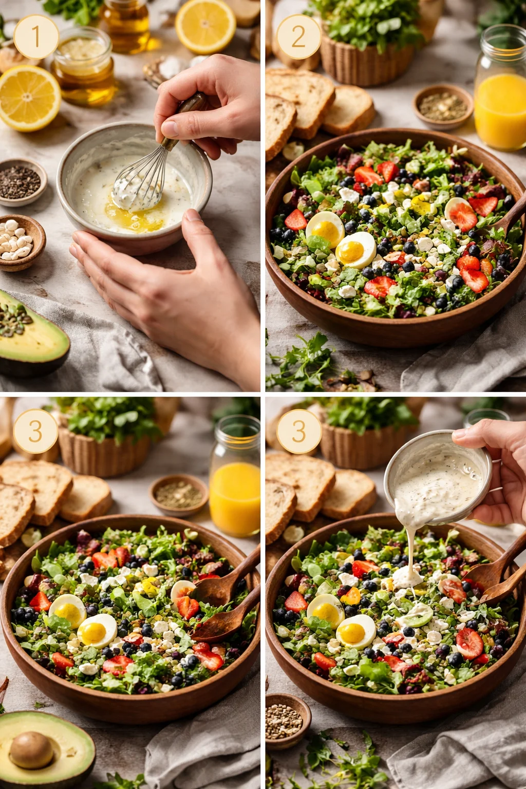 Delicious Healthy Breakfast Salad