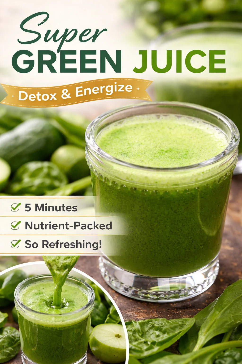 Apple Granny Smith Green Juice Recipe