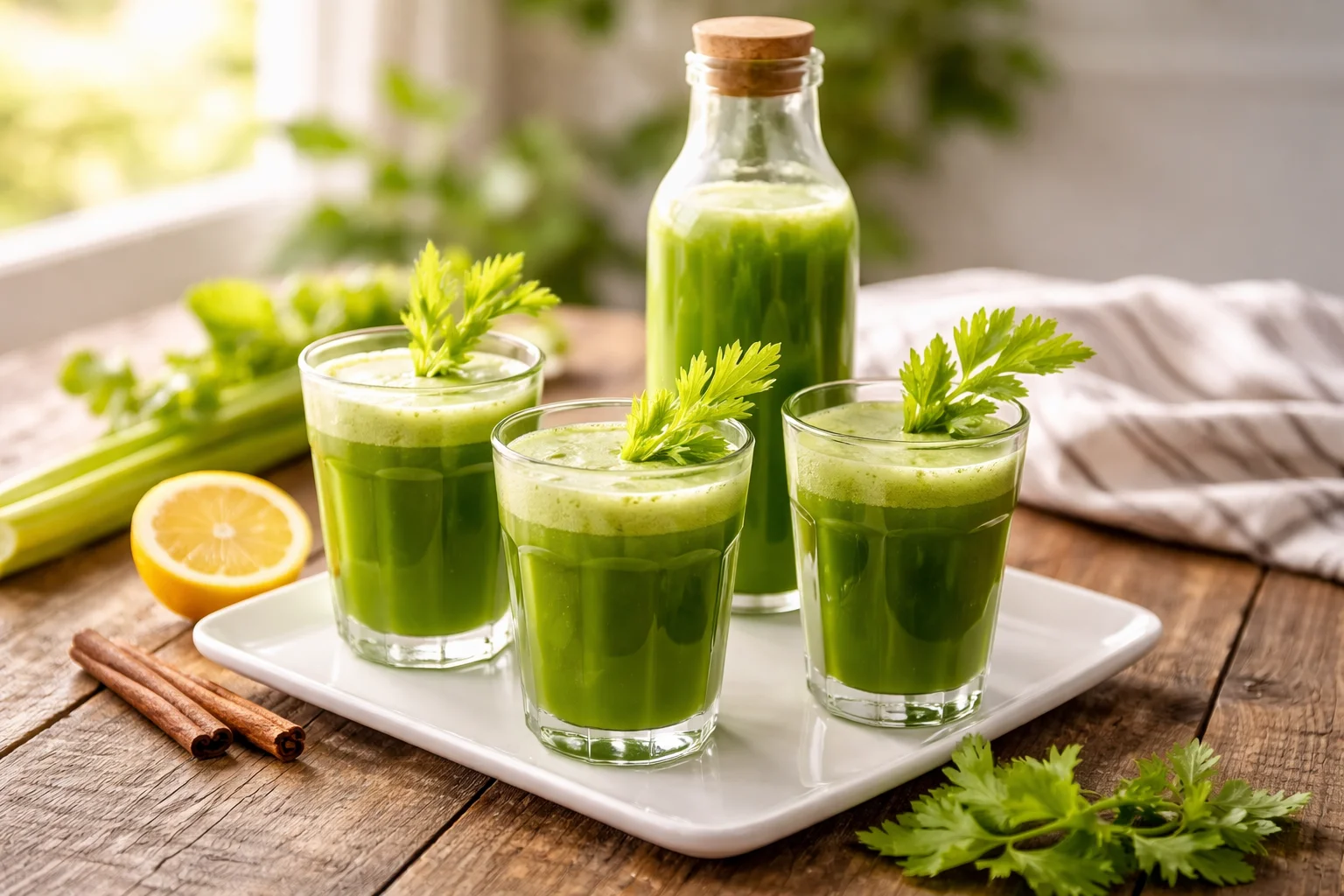 Celery Fennel Apple Juice Recipe
