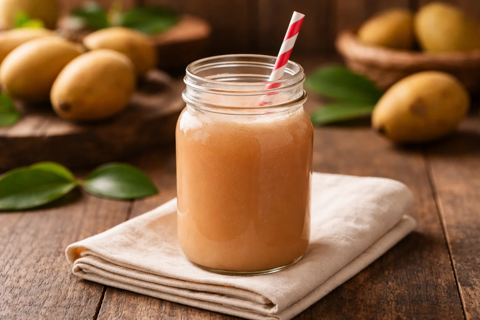 Mangosteen Juice Recipe (Santol-ade)