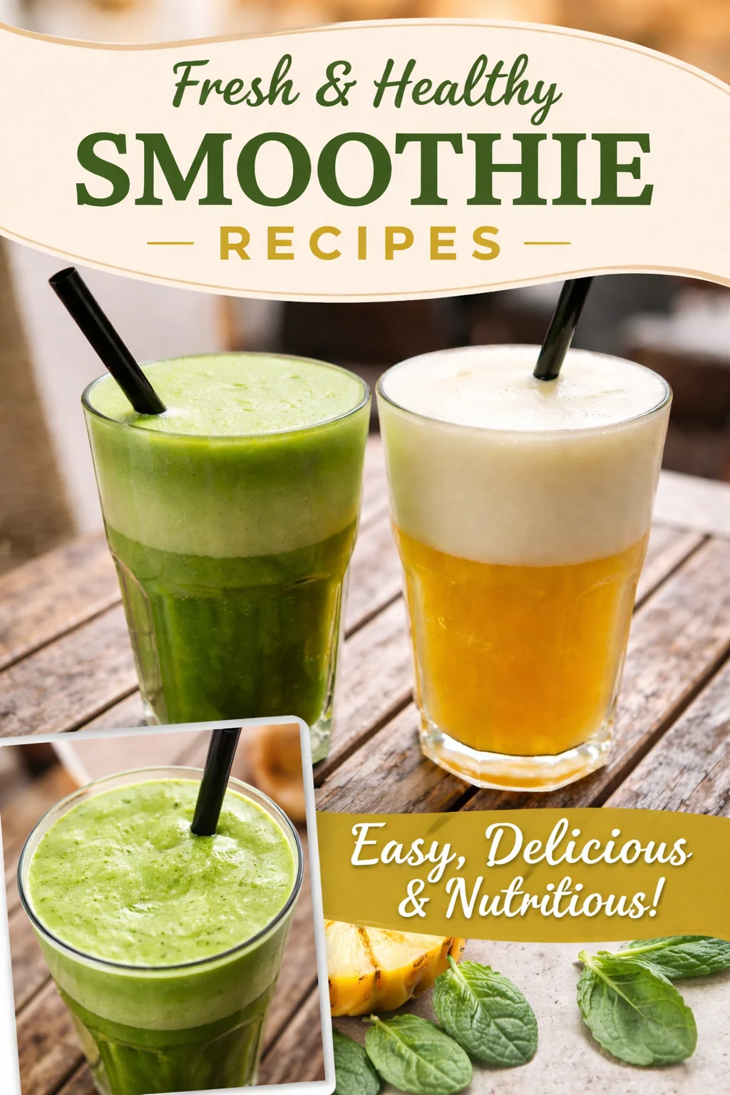 dealing with foam fresh juice solutions