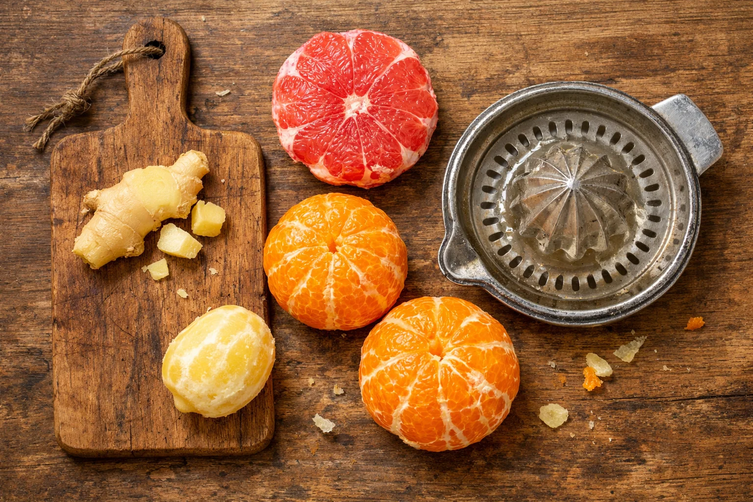 Zesty Orange Grapefruit Ginger Immunity Juice Recipe You’ll Love