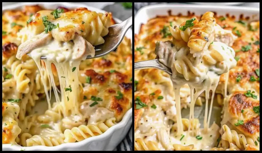 Garlic Parmesan Chicken Pasta