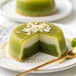 Matcha White Chocolate Mochi Cake