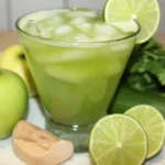 Detox Juice Recipe for Nausea Relief with ginger and apple for natural comfort.