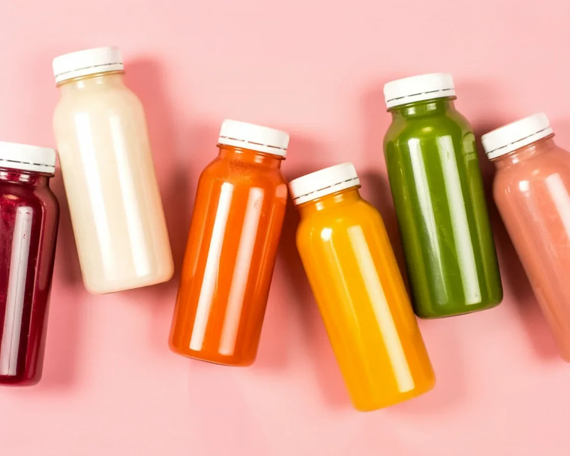 Detox Juice vs Smoothies nutritional comparison infographic