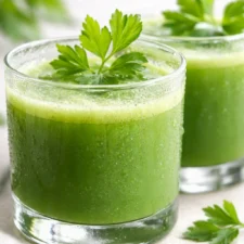 Parsley Cucumber Celery Juice