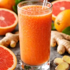 Orange Grapefruit Ginger Immunity Juice